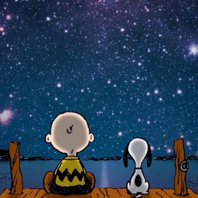 Stars featuring Charlie Brown and Snoopy