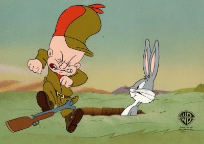 Bugs Bunny and Elmer Fudd 