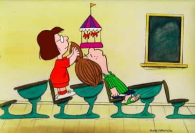 Peppermint Patty and Marcy school