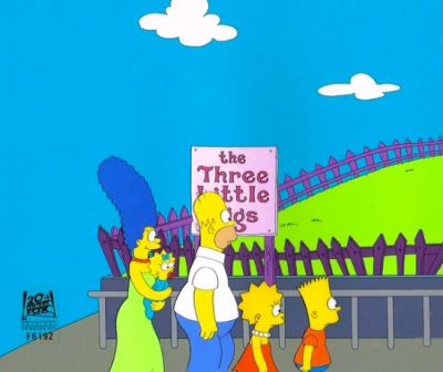 Simpsons Full Family walk park