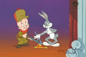 Bugs Bunny and Elmer Fudd 