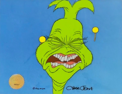 The Grinch Noise Noise original cel