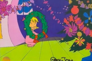 Cindy Lou Who 1/1 with matching production drawing